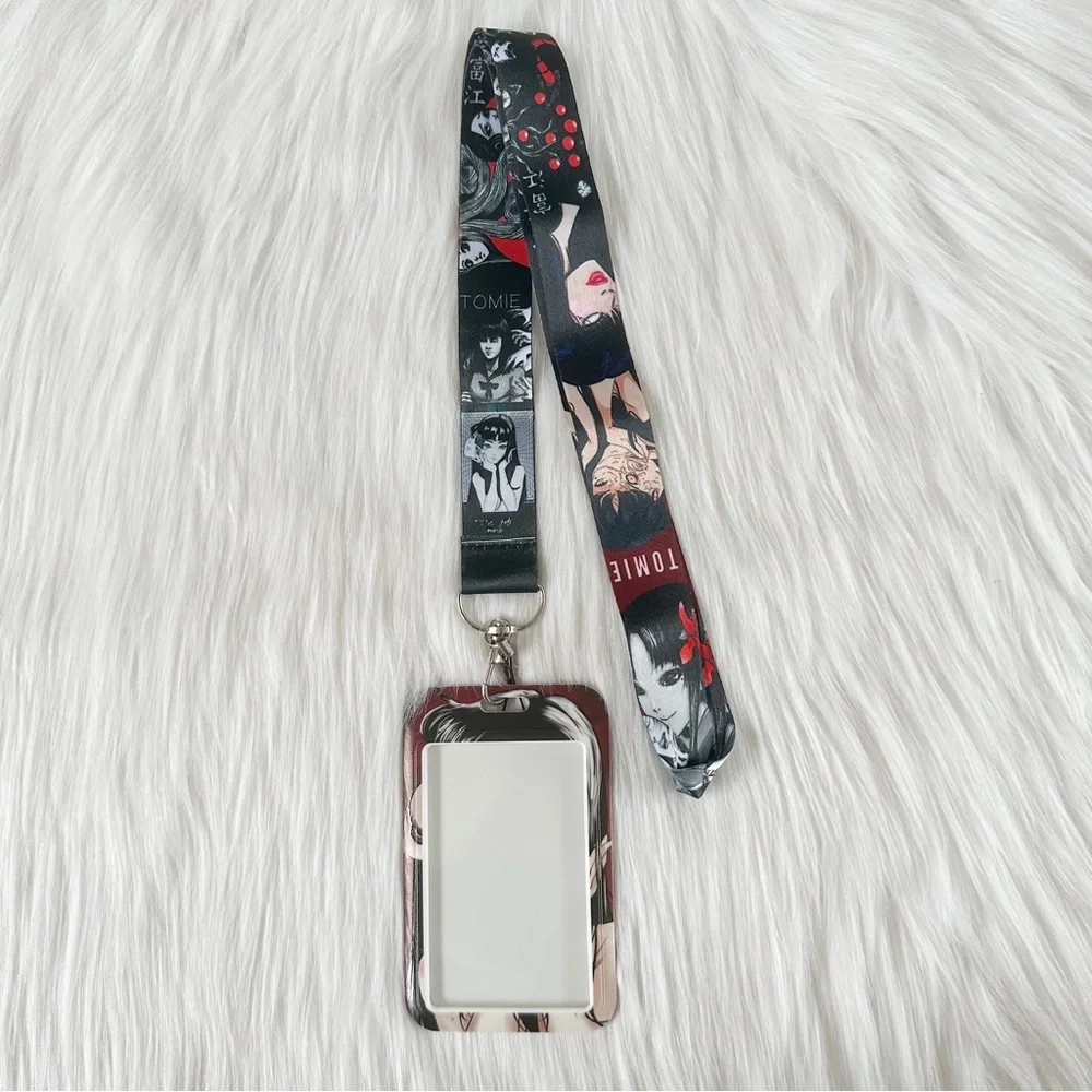 Tomie Junji Ito lanyard with Id/ card holder - Picture 4 of 4